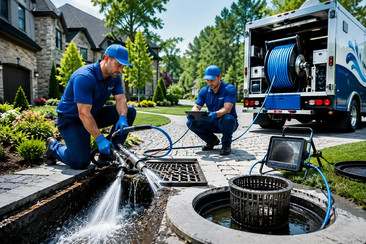 Local outdoor drain cleaning professionals in Smithfield, IL