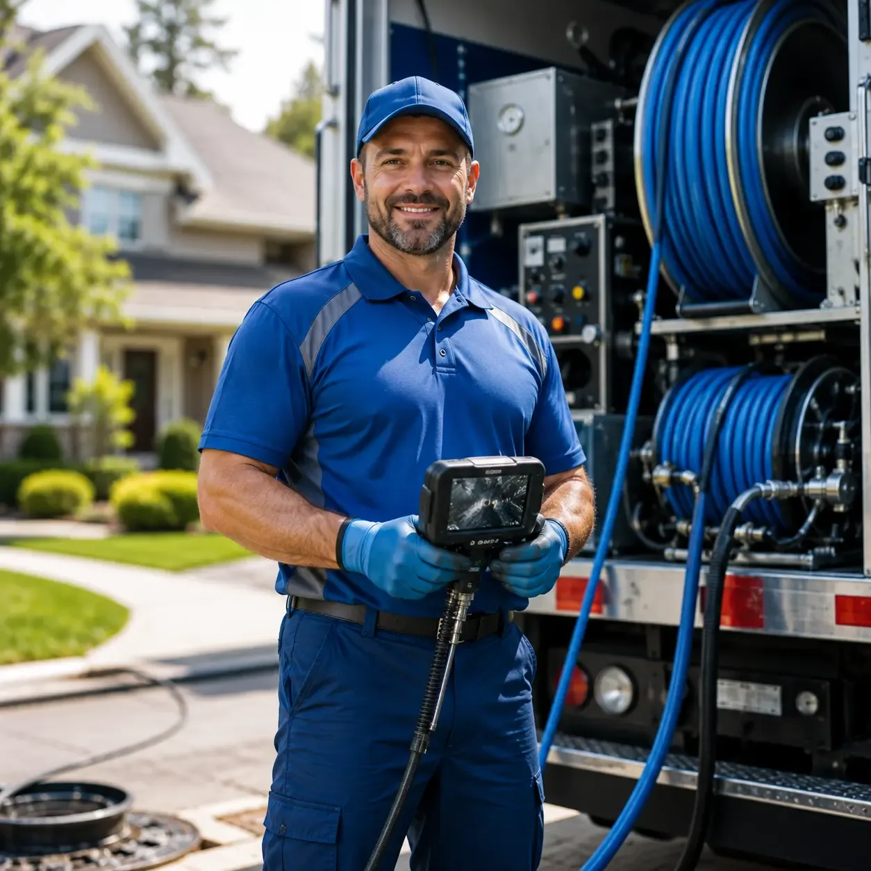 Local outdoor drain cleaning specialists in Smithfield, IL